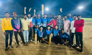 रात्रिकालीन क्रिकेट प्रतियोगिता तमता में क्वार्टर फायनल में पाकेरटिकरा ने हराया प्रतापगढ़ को फायनल में जगह बनाई