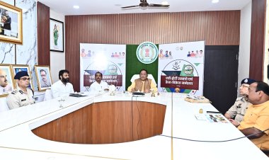 जशपुर के कृषि विकास के इतिहास में आज का दिन साबित होगा मील का पत्थर: मुख्यमंत्री श्री विष्णुदेव साय     कृषि क्रांति अभियान अंतर्गत एग्री-हॉर्टी एक्सपो एवं क्रेता-विक्रेता सम्मेलन में किसानों को एग्रीकल्चर मार्केटिंग और नवाचारों की मिलेगी जानकारी     मुख्यमंत्री ने एग्री-हॉर्टी एक्सपो एवं क्रेता-विक्रेता सम्मेलन का किया वर्चुअली शुभारंभ