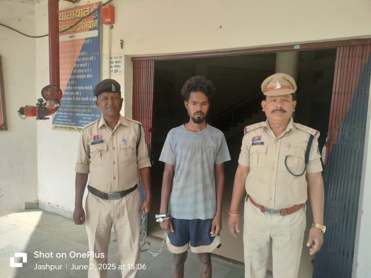 दो व्यक्तियों के विवाद के मध्य, बीच बचाव करने गए पूर्व बी.डी.सी. के ऊपर लोहे की राड से प्राण घातक हमला करना आरोपी को पड़ा भारी, पुलिस ने किया गिरफ्तार, भेजा जेल