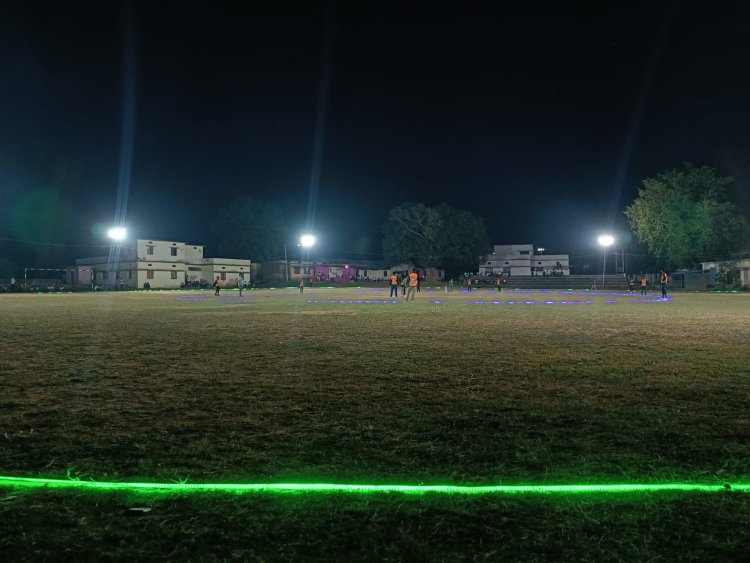 रात्रिकालीन क्रिकेट प्रतियोगिता तमता में क्वार्टर फायनल में पाकेरटिकरा ने हराया प्रतापगढ़ को फायनल में जगह बनाई