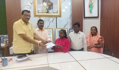 जशपुर की बेटी सरस्वती सोरेन ने छुआ सुरों का आकाश, मुख्यमंत्री विष्णुदेव साय ने बढ़ाया हौसला, प्रोत्साहन राशि पाकर परिजनों ने सीएम का जताया आभार