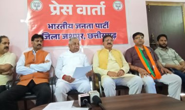 जीएसटी सुधार से कम होगी महंगाई सभी को मिलेगा लाभ  सीएसआईडीसी के अध्यक्ष ने ली प्रेस कांफ्रेंस