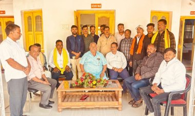 सर्व यादव समाज के प्रदेश अध्यक्ष रमेश यदु का जशपुर दौराविभिन्न विषयों पर हुई चर्चा