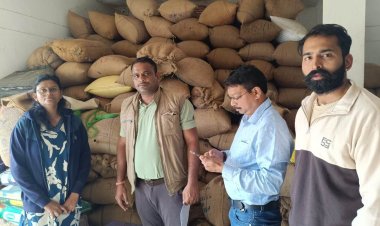 5 प्रकरणों में 6 लाख 41 हजार 700 रूपए मूल्य के 207 क्विंटल अवैध धान जब्त