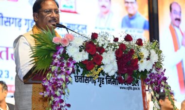 मुख्यमंत्री विष्णु देव साय ने हाउसिंग बोर्ड की 2060 करोड़ की लागत वाली आवासीय परियोजनाओं का किया शुभारंभ