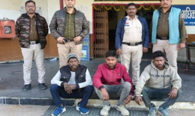 झाडफ़ूंक के बहाने पहले की 10 हजार की लूट, फिर साथी को बंधक बना मांगी 50 हजार की फिरौती, 3 गिरफ्तार