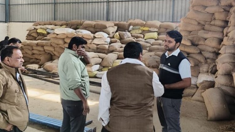 कस्टम मिलिंग धान उपार्जन नियमों का उल्लंघन, राइस मिल से 9,562 क्विंटल धान जब्त