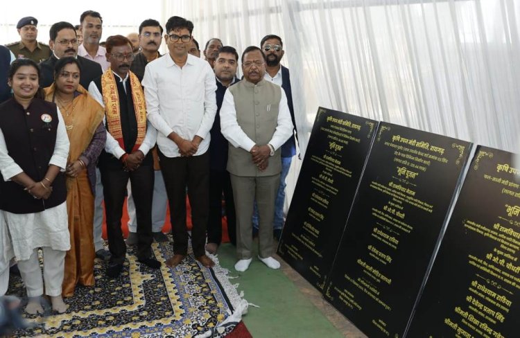 रायगढ़ को महानगर की तर्ज पर विकसित करने हरसंभव प्रयास: प्रभारी मंत्री रामविचार नेताम….