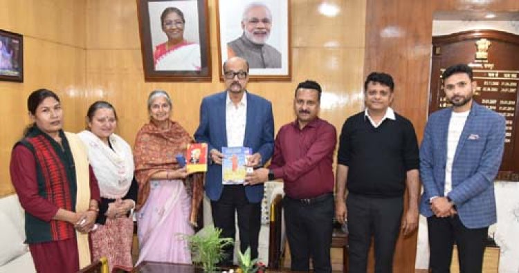 राज्यपाल डेका से विवेकानंद केन्द्र के पदाधिकारियों ने की सौजन्य भेंट
