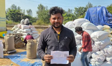 पारदर्शी धान खरीदी व्यवस्था से किसानों को राहत: श्रीगढ़ के लघु किसान मनोज राजवाड़े ने की खरीदी व्यवस्था की सराहना….