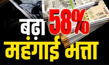 छत्तीसगढ़ के सरकारी अधिकारी-कर्मचारियों के लिए खुशखबरी! CM साय की घोषणा के बाद वित्त विभाग ने जारी किया आदेश, अब मिलेगा 58% महंगाई भत्ता…