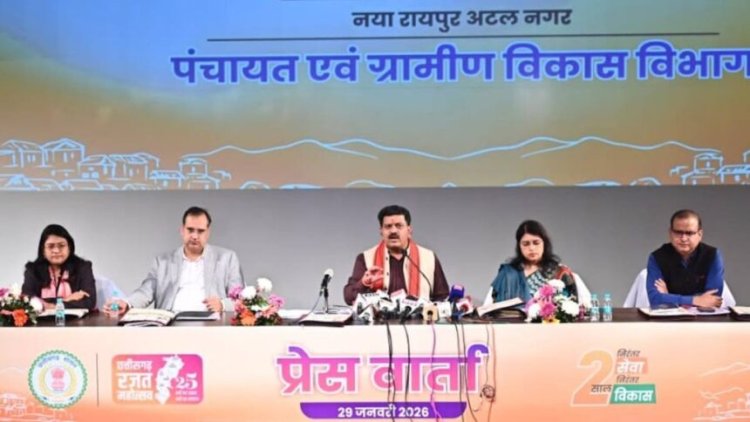 “संघर्ष से सफलता तक” – छत्तीसगढ़ में 18 लाख आवासों को मिली मंजूरी : डिप्टी सीएम विजय शर्मा