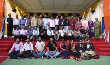 शासकीय उच्‍चतर माध्‍यमिक विद्यालय में पूर्व छात्र सम्‍मेलन का आयोजन, उत्‍साहपूर्वक शामिल हुए पूर्व छात्र - छात्रएं, उठाया कार्यक्रमों का लुत्‍फ, विद्यार्थियों को सिखाए अनुशासन  और तय लक्ष्‍यों को  हासिल करने के गुर