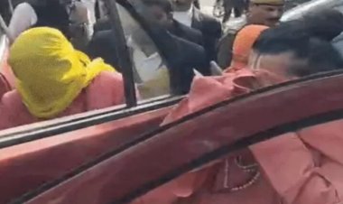 प्रयागराज कोर्ट में सुनवाई के बाद आशुतोष महाराज रोते हुए बाहर निकले, फैसला सुरक्षित