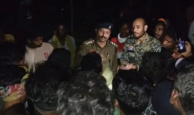 धमतरी में मतांतरित मृत महिला को दफनाने पर बवाल, शव निकालने की मांग पर अड़े ग्रामीण