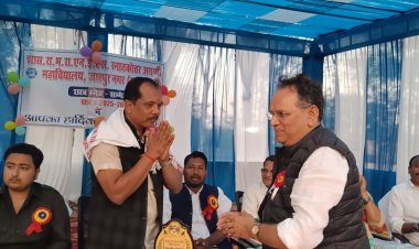 शिक्षा ही भावी जीवन की आधारशिला : सालिक साय, एन ई एस कॉलेज के स्नेह सम्मेलन में शामिल हुए जिला पंचायत अध्यक्ष, विद्यार्थियों को किया लगन और परिश्रम का मंत्र