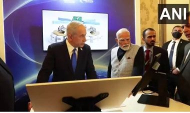 टेक्नोलॉजी प्रदर्शनी में PM Modi-नेतन्याहू की मौजूदगी, इनोवेशन सहयोग पर जोर,