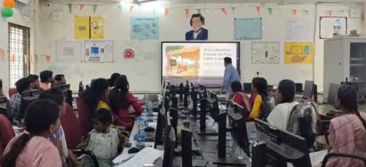 सुकमा पोटाकेबिन स्कूलों के शिक्षकों के लिए एआई पर विशेष कार्यशाला का आयोजित