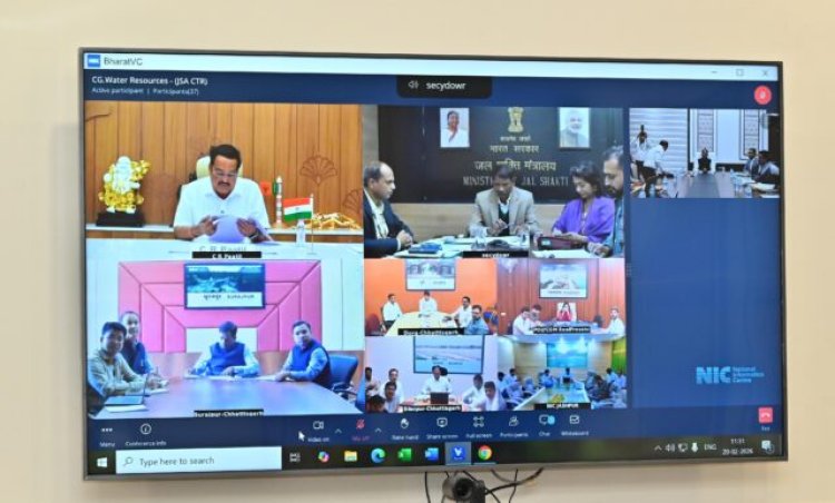 राज्य सरकार जल संरक्षण को जनआंदोलन का स्वरूप देने के लिए प्रतिबद्ध – मुख्यमंत्री साय