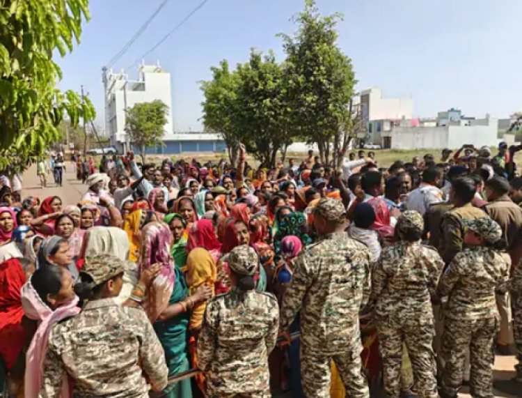 धमतरी जिले के लोहरसी गांव में जिला भाजपा कार्यालय के लिए जमीन आवंटन का विरोध तेज हो गया