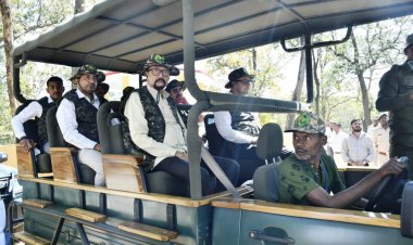 राज्यपाल रमेन डेका ने किया अचानकमार टाइगर रिजर्व का दौरा, जनजातीय कला और प्राकृतिक सौंदर्य की सराहना