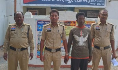 चरित्र शंका में पति ने की अपनी ही पत्नी की लोहे की धारदार हथियार (दौली) से मारकर हत्या, आरोपी गिरफ्तार, भेजा जेल