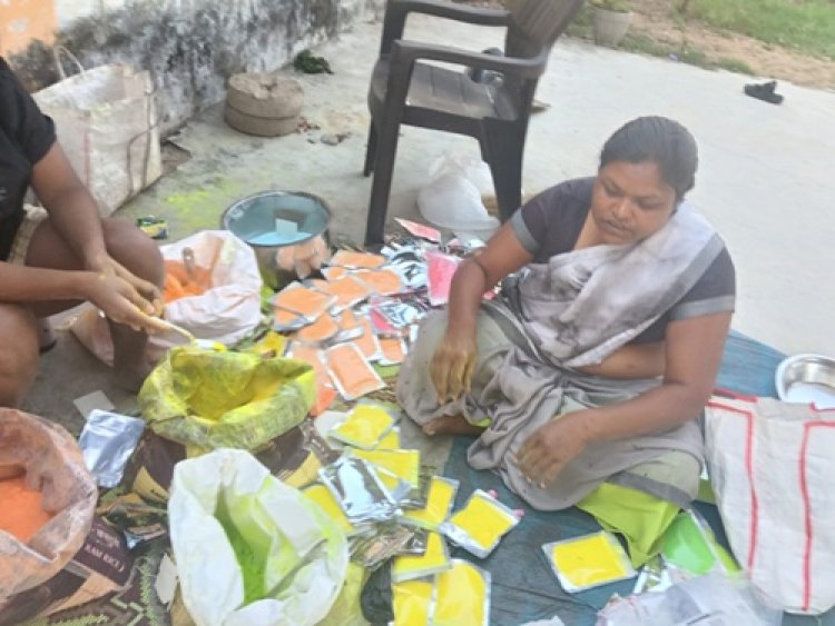 कोरिया के डकईपारा में बने “उजाला” से सजेगी हरित होली