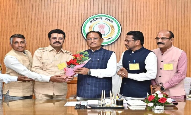 इंद्रावती नदी पर बैराज की स्वीकृति पर जगदलपुर के प्रतिनिधिमंडल ने मुख्यमंत्री का जताया आभार