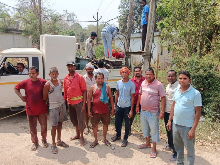 सालिक साय की पहल से 10 दिनों बाद हर्रापारा में लौटी बिजली