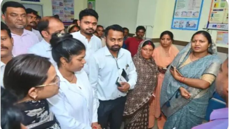 जिला अस्पताल में लापरवाही पर भड़कीं मंत्री लक्ष्मी राजवाड़े: “मेरा ब्लड ले लो, पर इलाज करो”