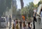 सैलरी की मांग को लेकर भारी बवाल, कर्मचारियों ने गाड़ियों में तोड़फोड़ कर लगाई आग, भारी पुलिस बल तैनात
