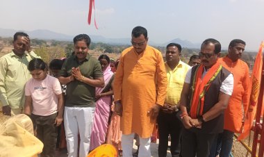 हनुमान जन्मोत्सव पर बहमा में हनुमान टेकरी मंदिर का लोकार्पण सम्पन्न, सालिक साय हुए शामिल