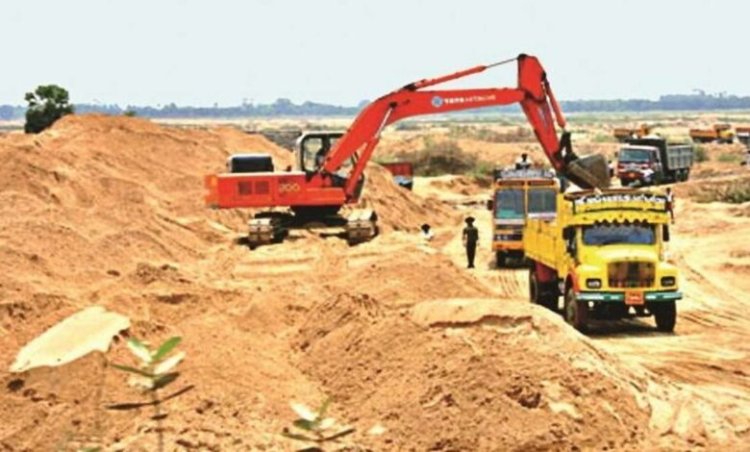 खारंग नदी हादसे के बाद सख्ती,अवैध रेत उत्खनन पर प्रशासन का बड़ा एक्शन