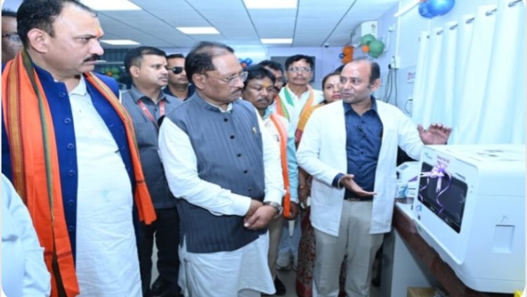 बस्तर में स्वास्थ्य क्रांति की शुरुआत: सुकमा में ‘अटल आरोग्य लैब’ का राज्यस्तरीय शुभारंभ