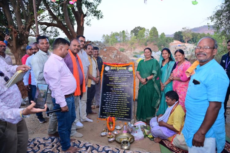 महादेवडांड में ₹6 करोड़ की लागत से पुलिया निर्माण का मार्ग प्रशस्त: विधायक गोमती साय ने किया भूमि पूजन