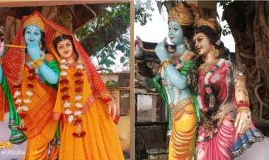आस्था से खिलवाड़ : छत्तीसगढ़ के इस राधा-कृष्ण मंदिर में तोड़फोड़, प्रतिमा को किया क्षतिग्रस्त, आग भी लगाई, फिर जो हुआ…