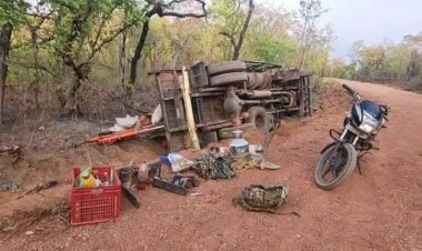 ITBP जवानों से भरा वाहन दुर्घटनाग्रस्त, 6 घायल
