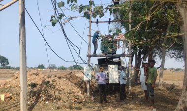 पत्थलगांव शहर मंडल के महादेवटिकरा में मंडल अध्यक्ष अंकित बंसल के प्रयास से लो वोल्टेज की समस्या खत्म,नया ट्रांसफॉर्मर लगने से ग्रामीणों को लो वोल्टेज की समस्या से मिली राहत