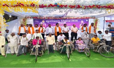 सुशासन तिहार बना संबल : ट्राइसाइकिल मिलने से सुश्री खोमीन कल्लो के जीवन में लौटी आत्मनिर्भरता की मुस्कान