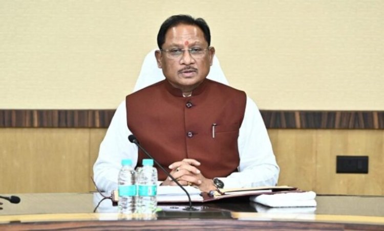 सुशासन तिहार में कोसला धाम पहुंचे CM साय: माता कौशल्या मंदिर में की पूजा, प्रदेश की खुशहाली की कामना