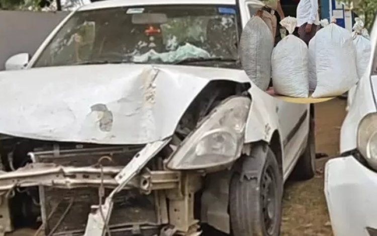 75 लाख की गांजा बरामद, तस्करों के भागने की कोशिश को महासमुंद पुलिस ने किया नाकाम