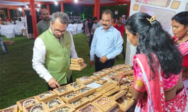 विश्व पर्यावरण दिवस पर रायपुर में जशपुर वनमण्डल के वनोपज एवं हस्तशिल्प उत्पादों ने बटोरी सराहना