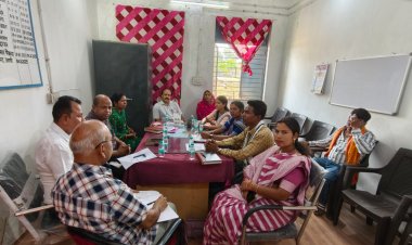 शिक्षा की गुणवत्ता और योजनाओं पर मंथन, पत्थलगांव में शिक्षा समिति की बैठक संपन्न