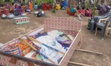 धर्मांतरण को लेकर फिर विवाद: दो परिवारों को गांव छोड़ने का फरमान, घरों से सामान निकाला; भारी पुलिस बल तैनात