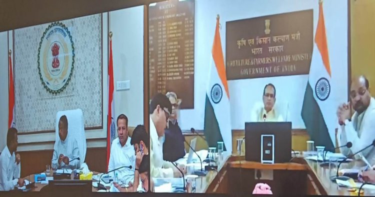 अल-नीनो के मद्देनजर केंद्रीय कृषि मंत्री चौहान ने ली छत्तीसगढ़ की खेती-किसानी की जानकारी