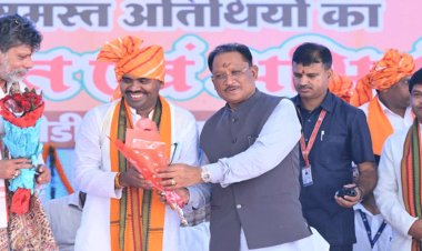मुख्यमंत्री विष्णुदेव साय ने बम्हनीडीह के विकास की नई यात्रा का किया शुभारंभ