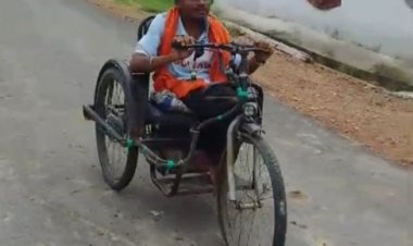 सीएम हेल्पलाइन बनी दिव्यांग प्रफुल्ल बेक के लिए उम्मीद की नई राह