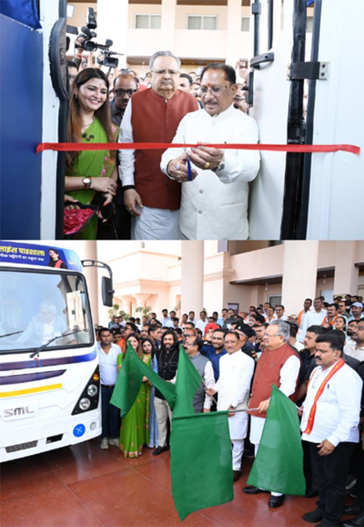 ग्रामीण विद्यार्थियों को आधुनिक तकनीकों से जोडऩा विकसित छत्तीसगढ़ की दिशा में महत्वपूर्ण कदम : साय