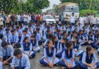 छात्रों का 12 घंटे चक्काजाम : 400 विद्यार्थियों के लिए सिर्फ 3 शिक्षक, मंत्री के आश्वासन के बाद देर रात खत्म हुआ आंदोलन
