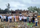पटाखा फैक्ट्री में जोरदार धमाका, 8 लोगों की मौत, 22 लोगों का सुरक्षित रेस्क्यू, देखें हादसे के बाद का वीडियो
